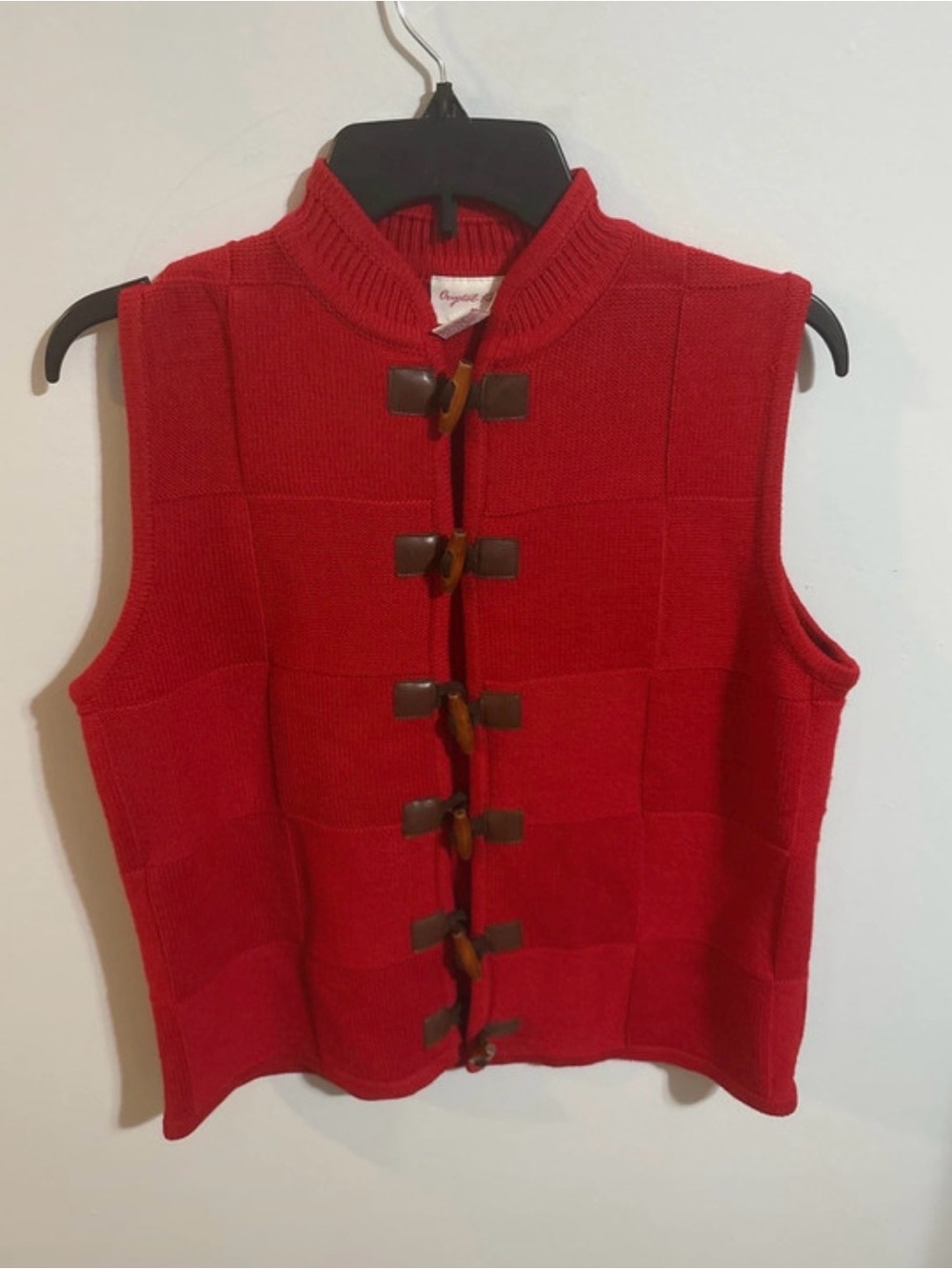 Vintage Crystal-Kobe Large Knitted Vest